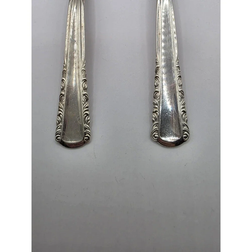 Holmes & Edwards Baby Fork and Spoon Vintage Marked IS